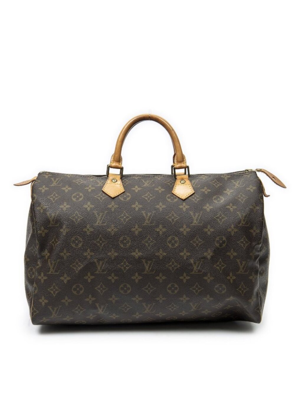 Louis Vuitton Speedy Brown Monogram Canvas Handbag